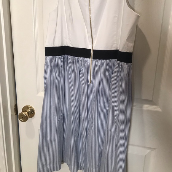 Ann Taylor Loft Seersucker Dress - 8P! - Picture 5 of 5